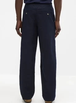 Cotton-linen pant
