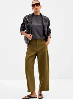Cotton-lyocell chino pant