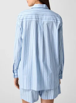 Cotton-silk blend shirt