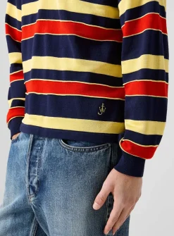 Cotton-wool rugby polo shirt