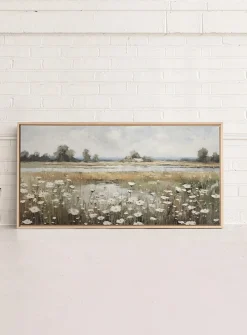 Country daisies art print