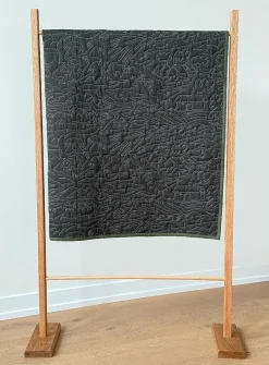 Countryside quilt throw