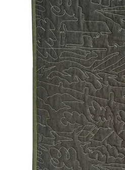 Countryside quilt throw