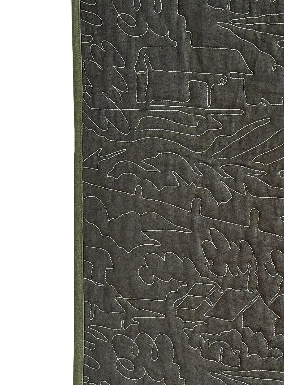 Countryside quilt throw
