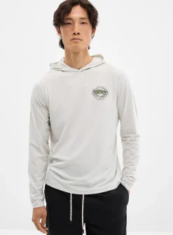 Crab hooded rashguard tee