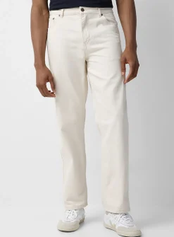 Cream-colour jean