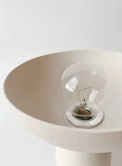 Crescent table lamp