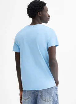 Crew-neck straight T-shirt