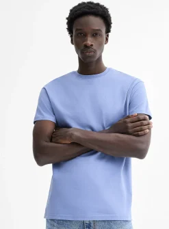 Crew-neck straight T-shirt