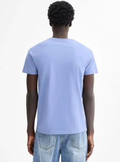 Crew-neck straight T-shirt
