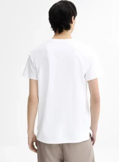 Crew-neck straight T-shirt