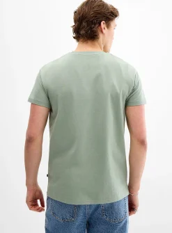 Crew-neck straight T-shirt