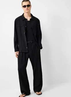 Crinkled pant