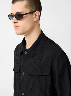 Crinkled shirt