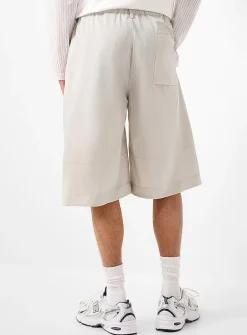 Crisp fabric XL Bermudas
