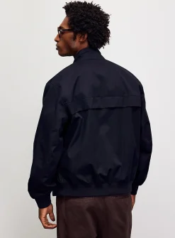 Croc logo Harrington jacket