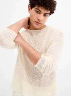 Crocheted sweater