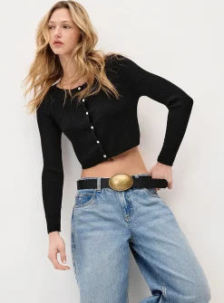 Cropped cardigan