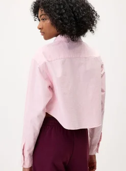 Cropped Oxford shirt