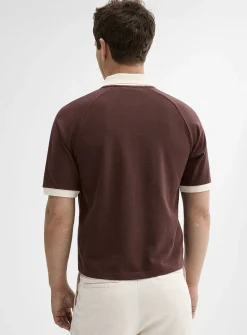 Cropped retro polo
