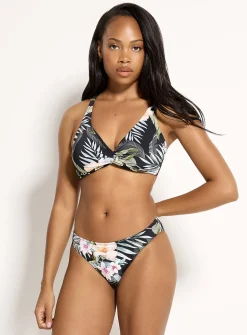 Cross strap knot-like bralette