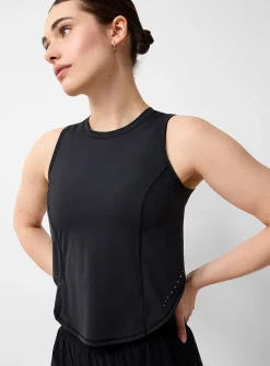 Crossed-back look tank