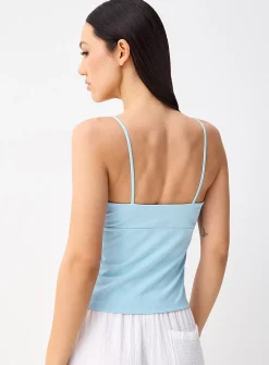 Crossover V-neck cami