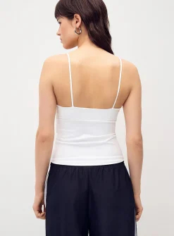 Crossover V-neck cami