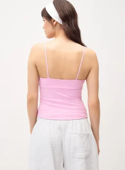 Crossover V-neck cami