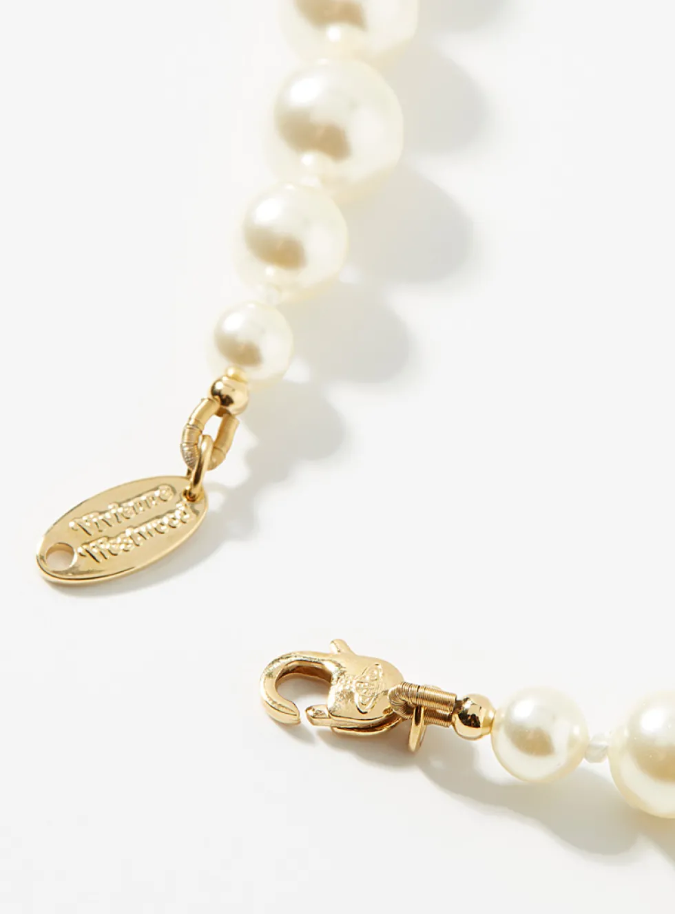 Crystals and pearls orb choker