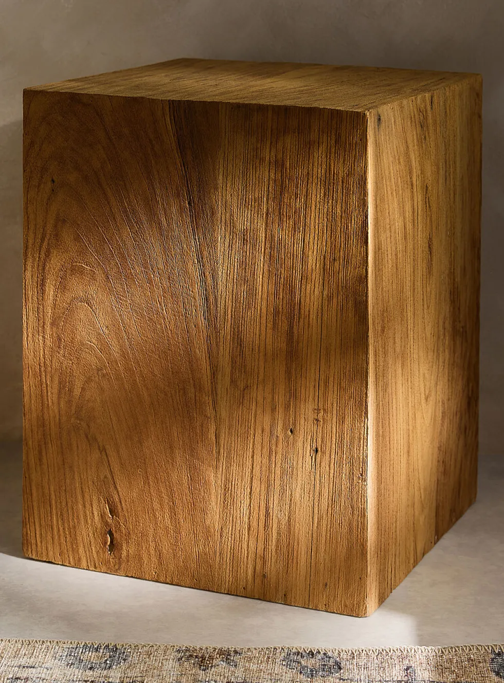Cubicule Bali teak wood side table