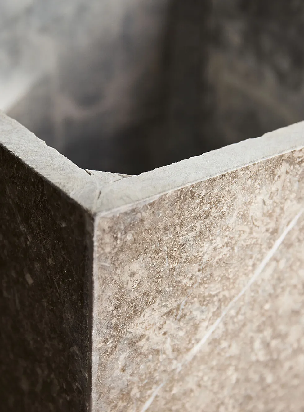 Cubicule Milan marble side table