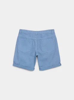 Cuffed 5-pocket short