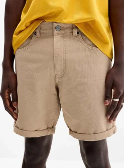 Cuffed 5-pocket short