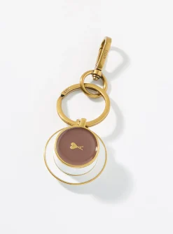 Cup of coffee charm key holder