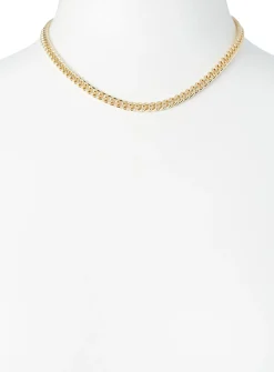 Curb-link chain necklace