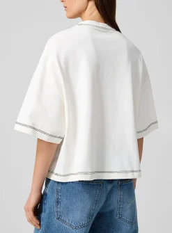 Cursive J loose T-shirt