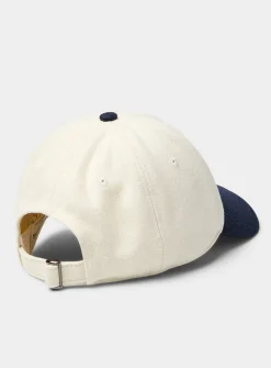 Cursive lettering wool cap
