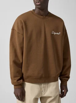 Cursive logo sweatshirt