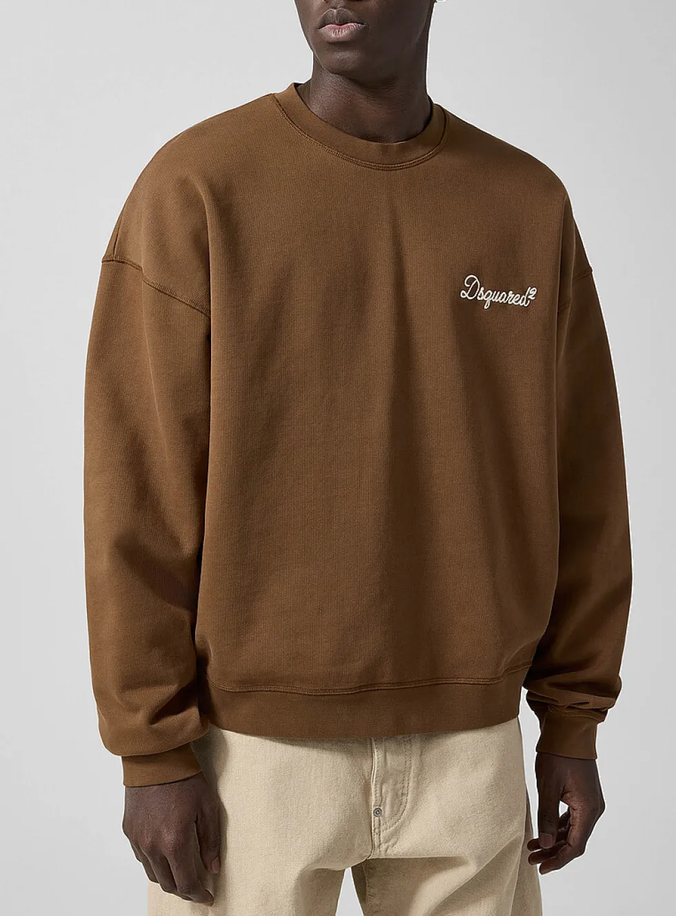 Cursive logo sweatshirt