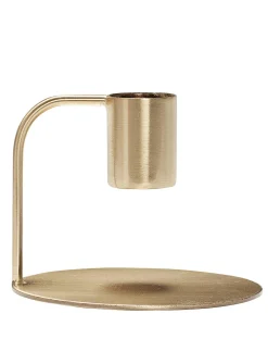 Curve candle holder