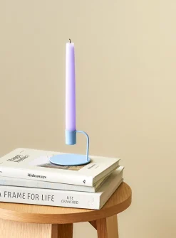 Curve candle holder