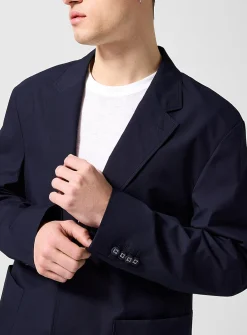 Cyril lightweight brushed poplin jacket