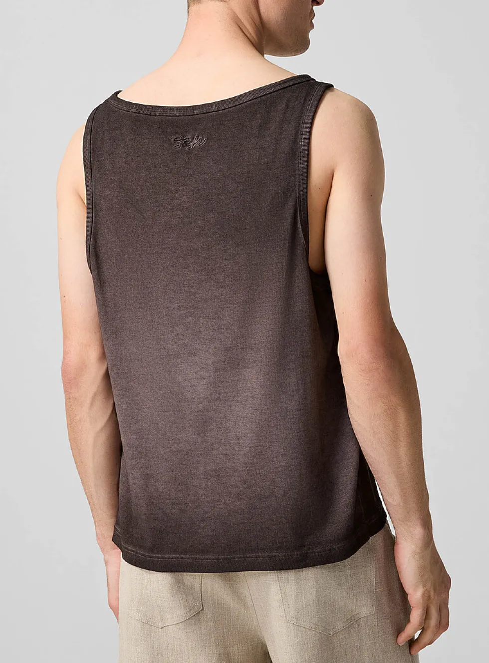 Cyril washed ribbed tank