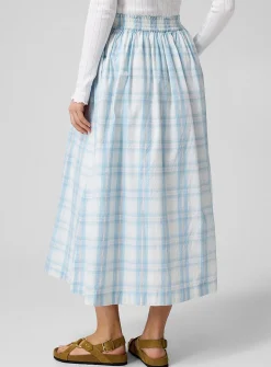 Dagny poplin skirt