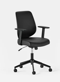 Daily vegan leather chair