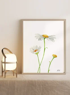 Daisies art print