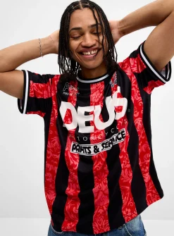 Damask stripe team jersey