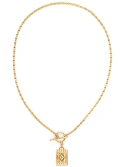 Damien gold necklace