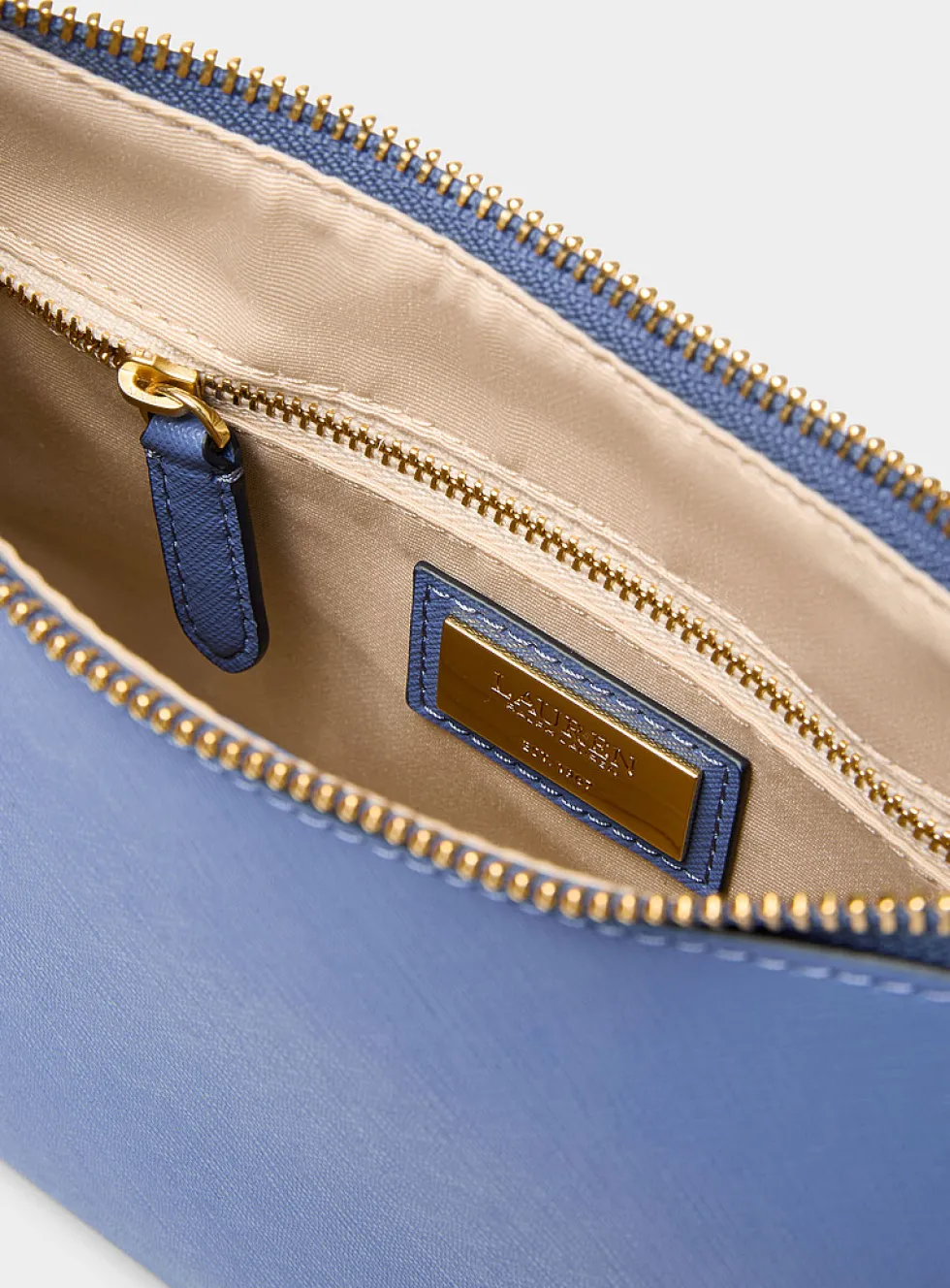 Danni textured leather crossbody bag